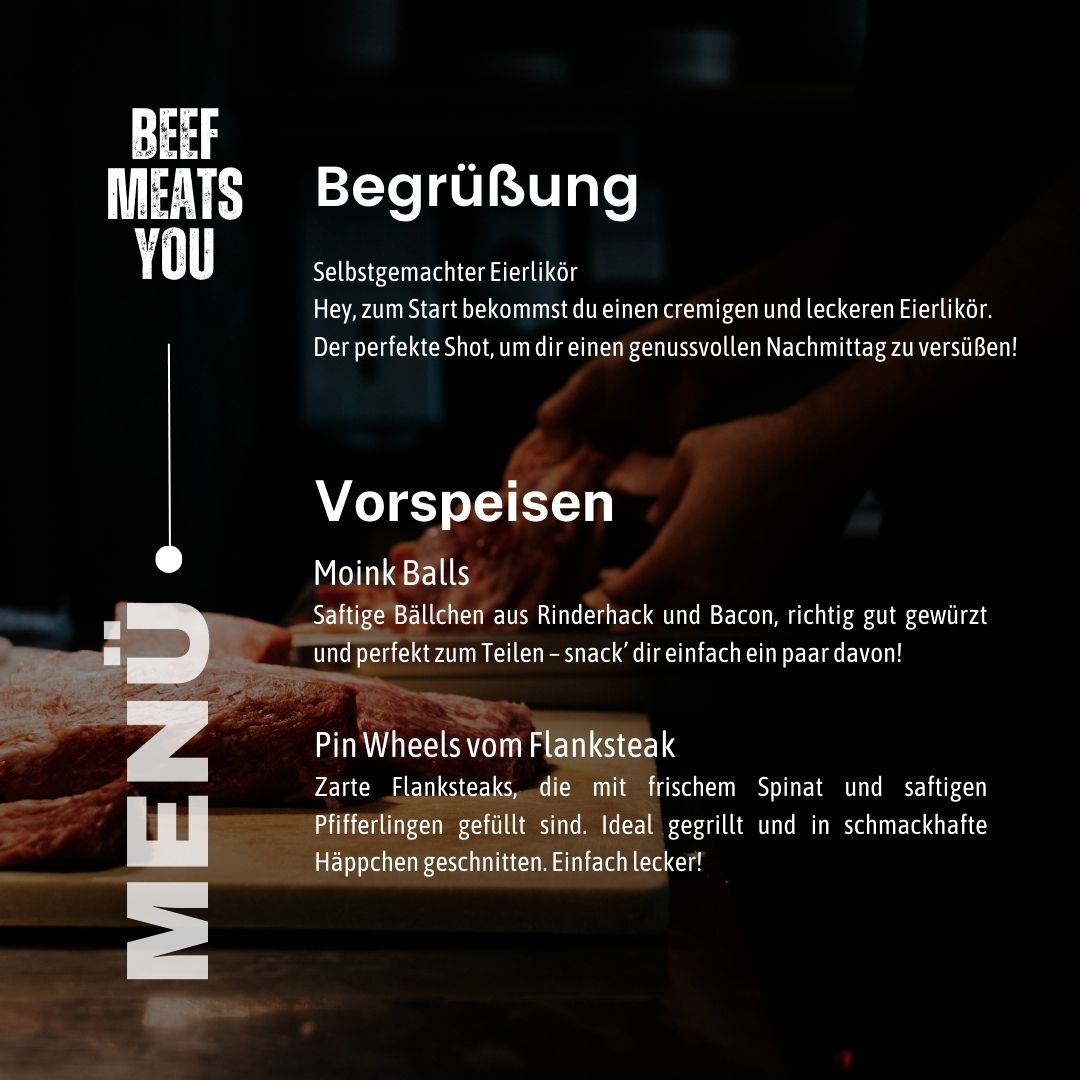 BEEF MEATS YOU - Beef Tasting auf dem Kolpinghof 24.11.24