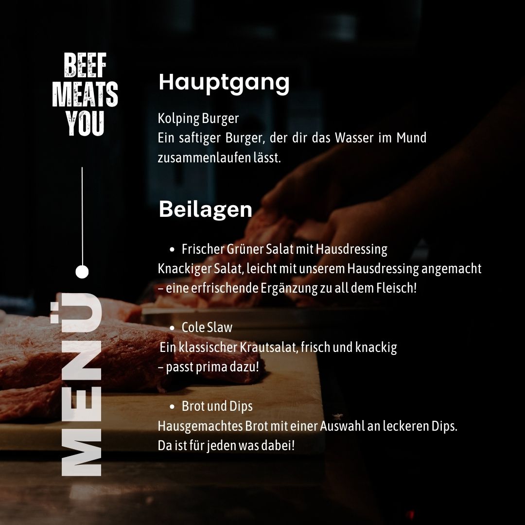 BEEF MEATS YOU - Beef Tasting auf dem Kolpinghof 24.11.24