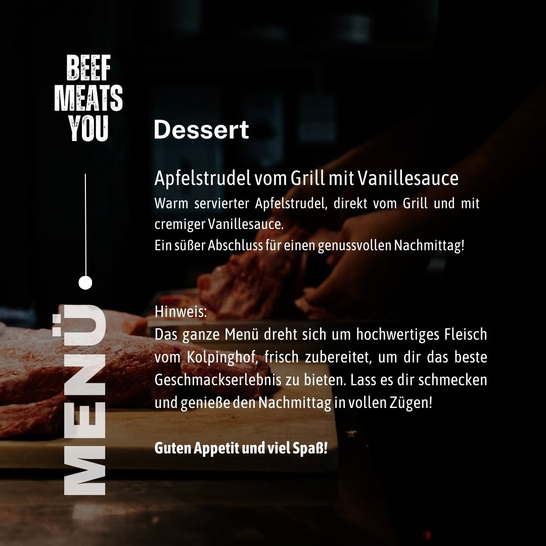 BEEF MEATS YOU - Beef Tasting auf dem Kolpinghof 24.11.24